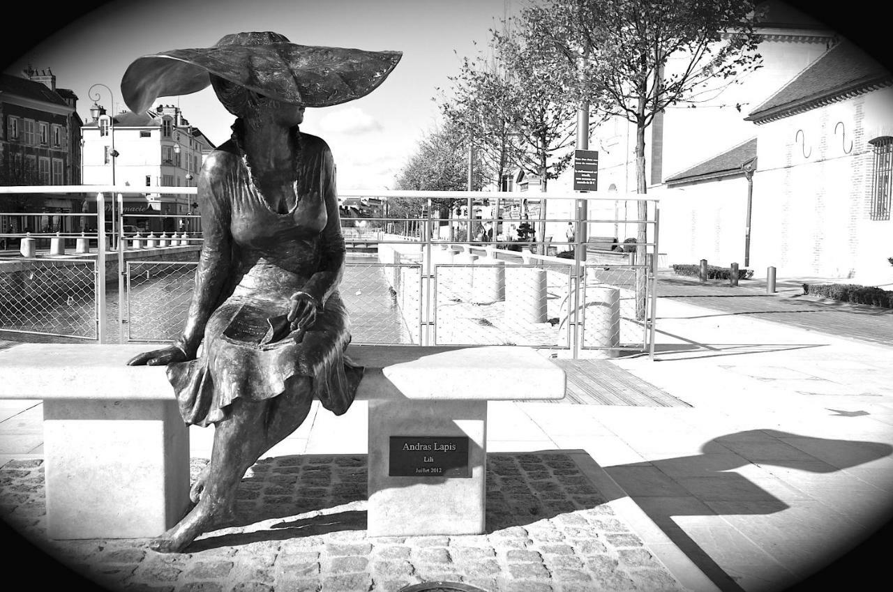 Au Coeur De Ville Troyes Esterno foto